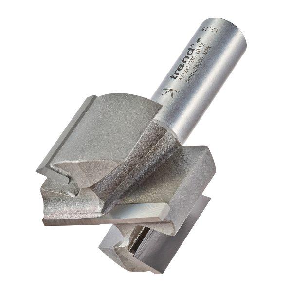 Trend 4/12X1/2TC Two flute cutter 38.1mm diameter