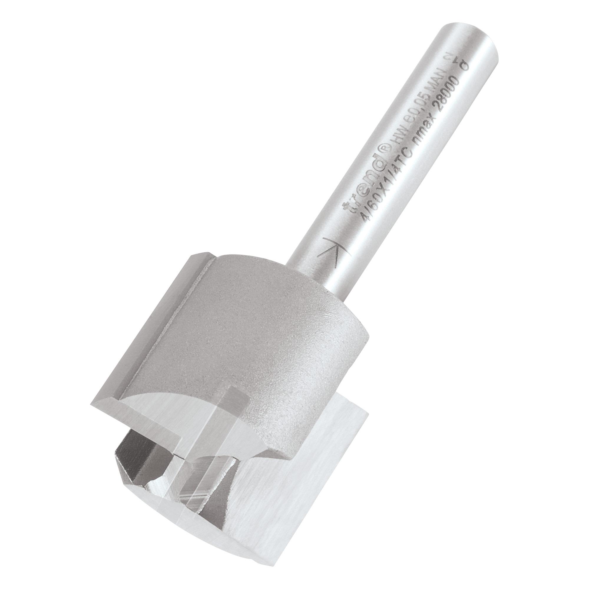 5027654006986_4_60x1_4tc_3d1 Trend 4/60X1/4TC Two flute cutter 22mm diameter - Image 1