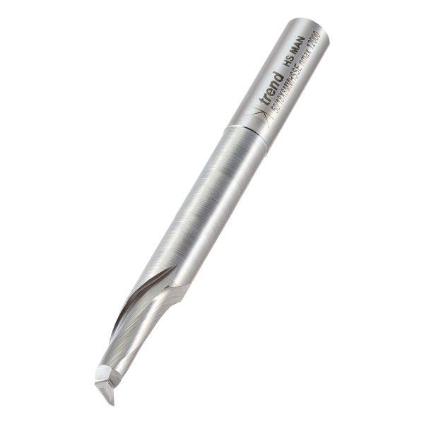 Trend 50/18X8MMHSSE Helical plunge cutter 8mm diameter