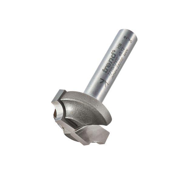 Trend 7/10X1/4TC Ovolo rounding over cutter 4mm radius