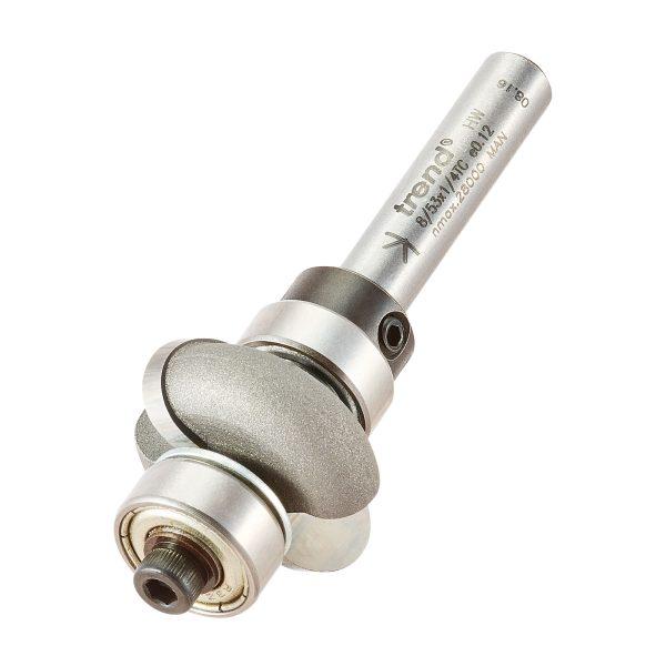 Trend 8/53X1/4TC Double guided sunk bead cutter