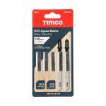 TIMCO Jigsaw Blades Wood Cutting HCS Blades - T101BR - Image 2