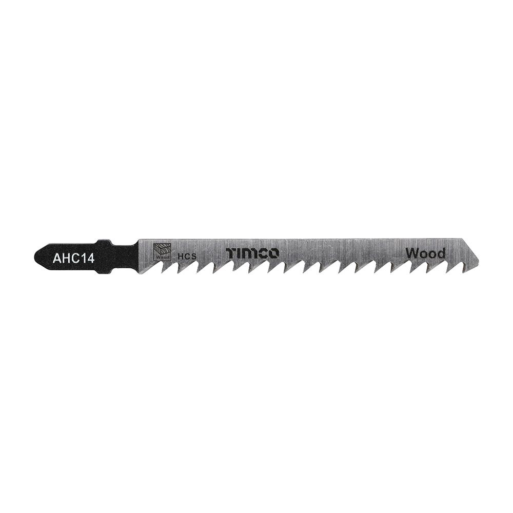 AHC14_w1 (1) TIMCO Jigsaw Blades Wood Cutting HCS Blades - T101D - Image 1