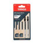 TIMCO Jigsaw Blades Wood Cutting HCS Blades - T101D - Image 2