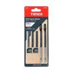 TIMCO Jigsaw Blades Wood Cutting HCS Blades - T101BRLong - Image 2