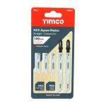 TIMCO Jigsaw Blades Wood Cutting HCS Blades - T111C - Image 2