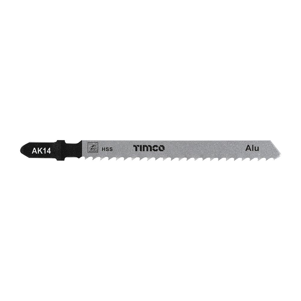 AK14_w1 TIMCO Jigsaw Blades Metal Cutting HSS Blades - T127D - Image 1
