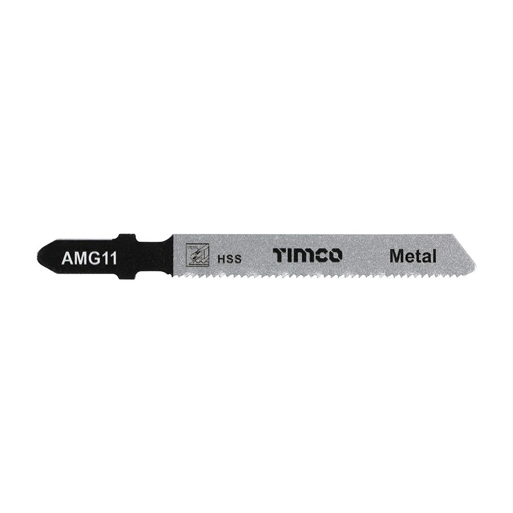 AMG11_w1 TIMCO Jigsaw Blades Metal Cutting HSS Blades - T118A - Image 1