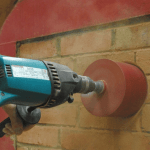 Makita 8406 Diamond Core Hammer Drill 13mm Keyed Chuck 110v - Image 4