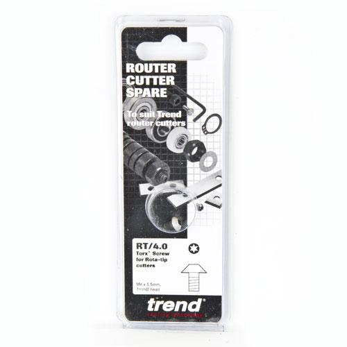 Trend RT/4.0 Torx screw M4x5.5mm 0.7mm 7mm head