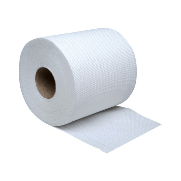 White Centrefeed Roll 2 Ply 150m Single