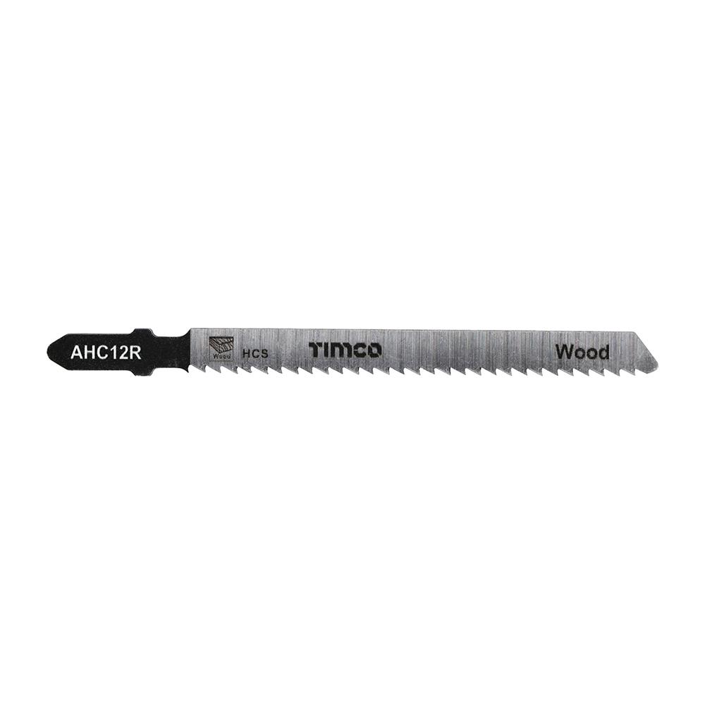 AHC12R_w1 TIMCO Jigsaw Blades Wood Cutting HCS Blades - T101BR - Image 1