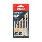 TIMCO Jigsaw Blades Wood Cutting HCS Blades - T101B - Image 2