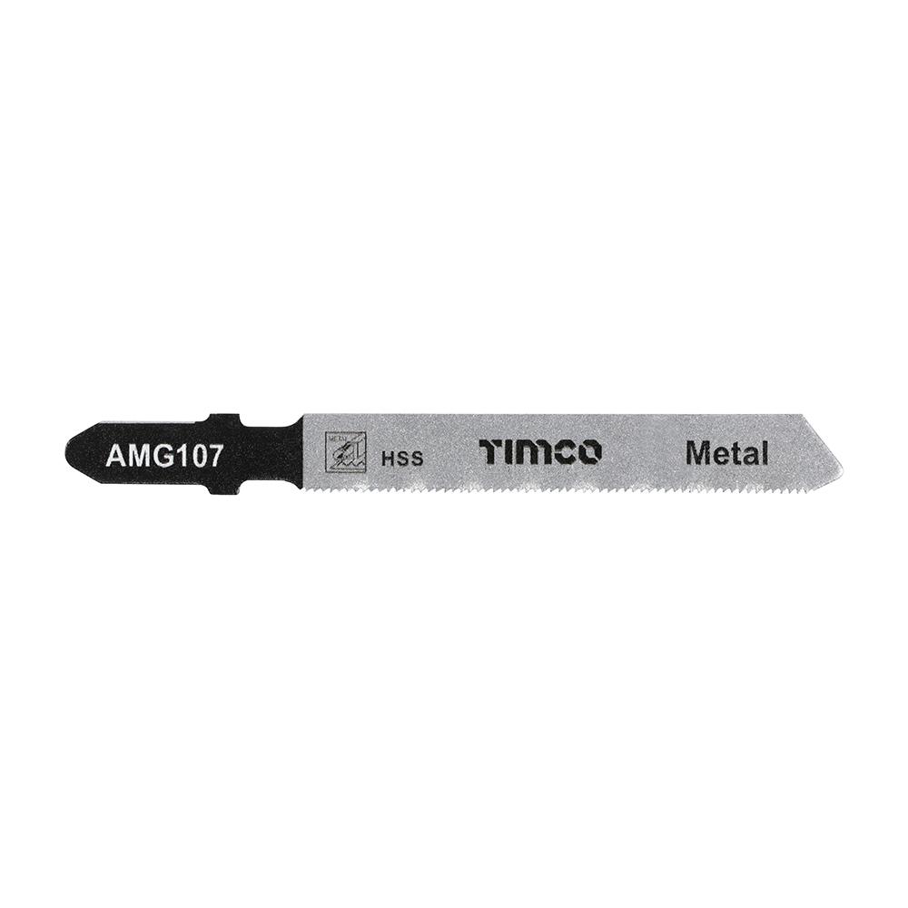 TIMCO Jigsaw Blades Metal Cutting HSS Blades - T118G - Image 1