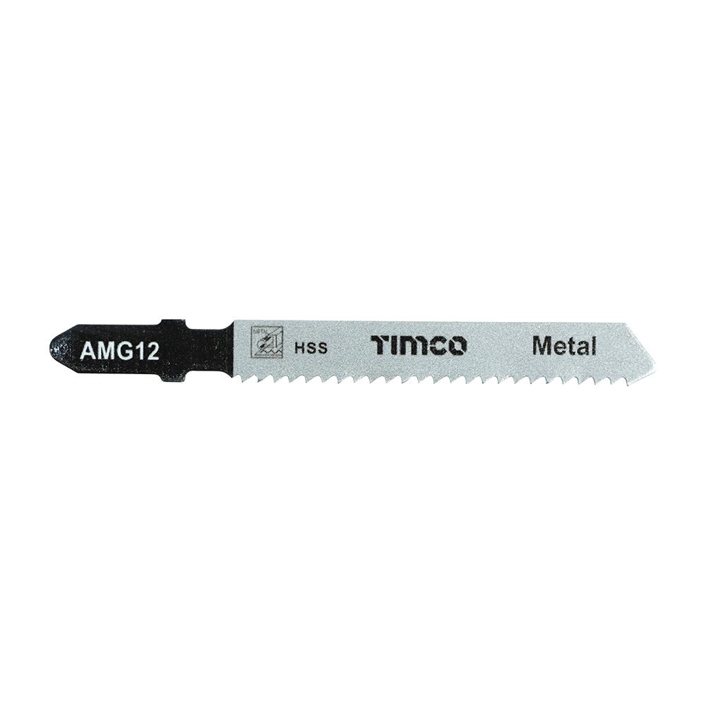 AMG12_w1 TIMCO Jigsaw Blades Metal Cutting HSS Blades - T118B - Image 1
