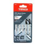 TIMCO Jigsaw Blades Metal Cutting HSS Blades - T118B - Image 2