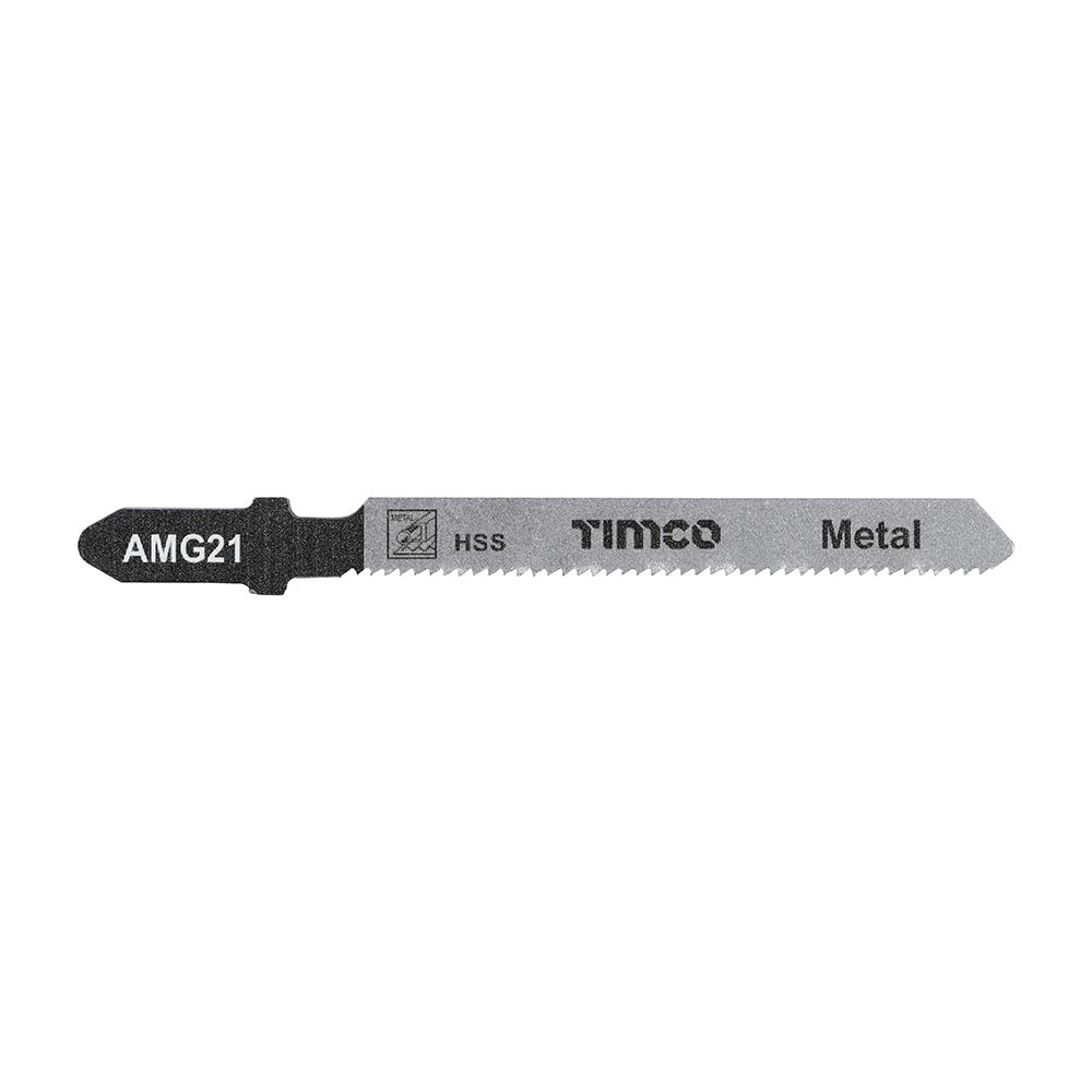 AMG21_w1 TIMCO Jigsaw Blades Metal Cutting HSS Blades - T218A - Image 1