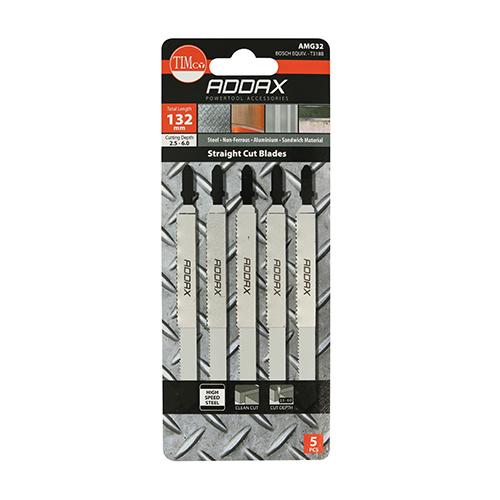 TIMCO Jigsaw Blades Metal Cutting HSS Blades - T318A - Image 2