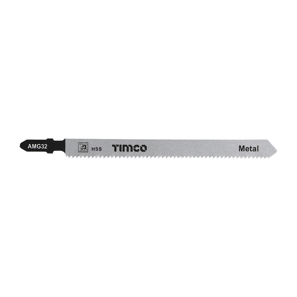 AMG32_w1 TIMCO Jigsaw Blades Metal Cutting HSS Blades - T318B - Image 1