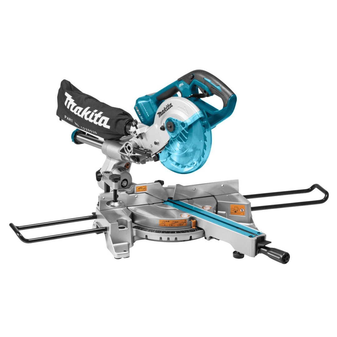 DLS714NZ Makita DLS714NZ Twin 18v LXT 190mm Brushless Cordless Slide Mitre Saw Body Only - Image 1