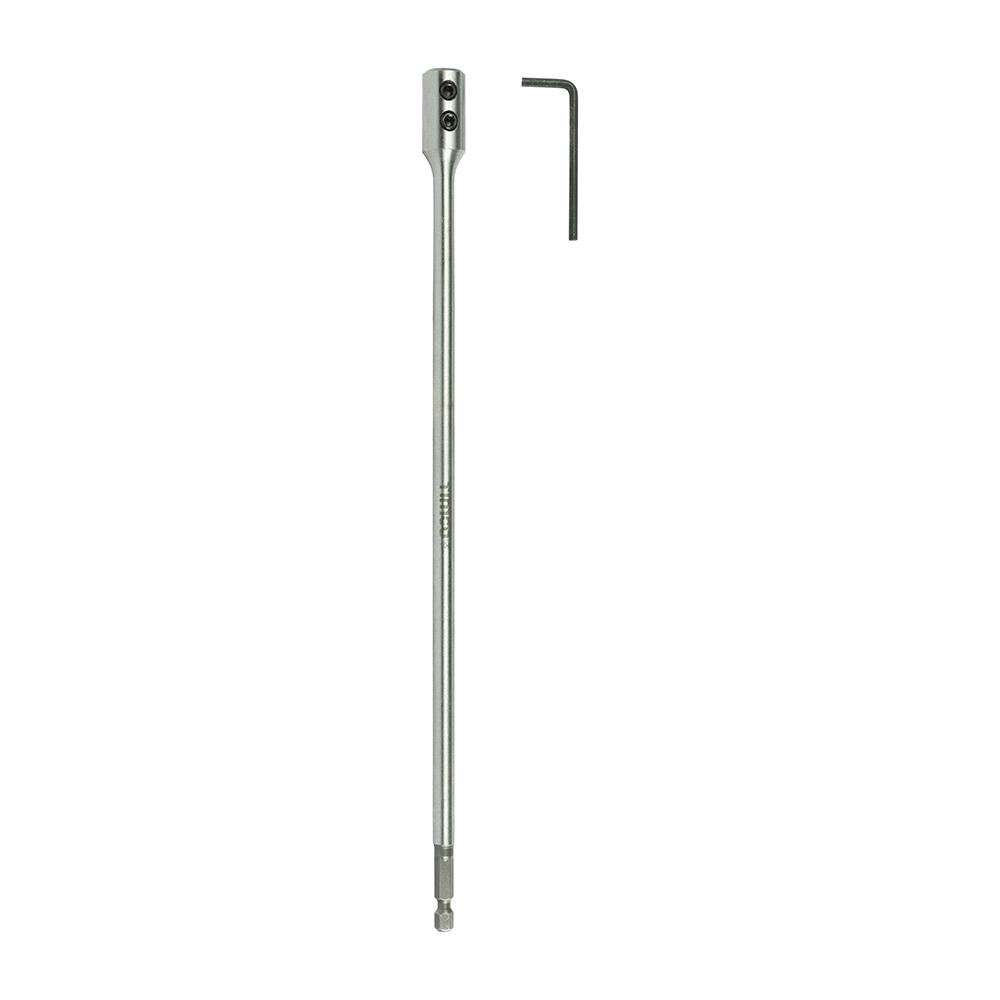 FBEQR300_w1 TIMCO Flat Wood Bits 1/4" Extension Rod - 300mm - Image 1