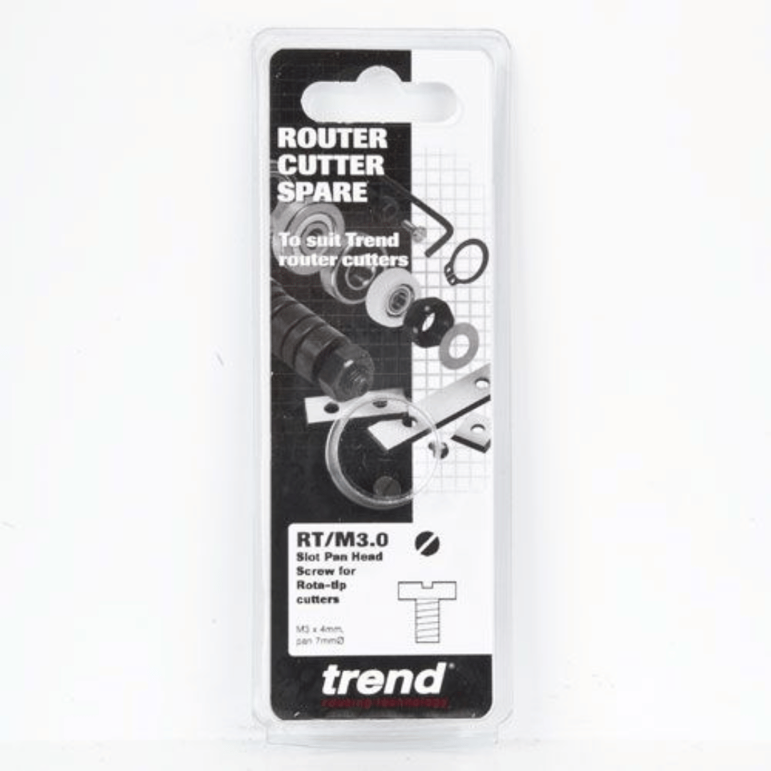 RBT10 (1) Trend RT/M3.0 Screw dome screw M3 x 4mm Slot - Image 1