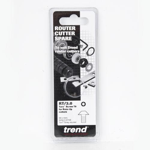 Trend RT/3.0 Torx screw M3.0x4mm 5.5mm head dia