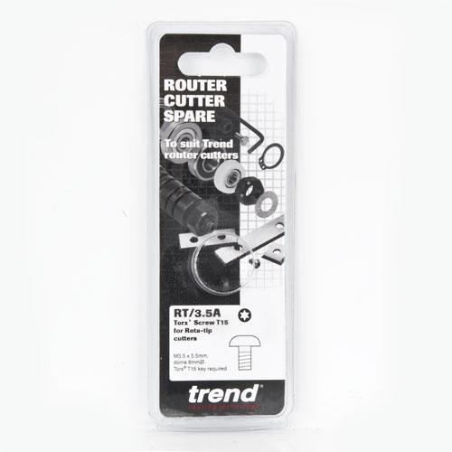 Trend RT/3.5 Torx screw M3.5 x 5mm 0.6mm 6mm head