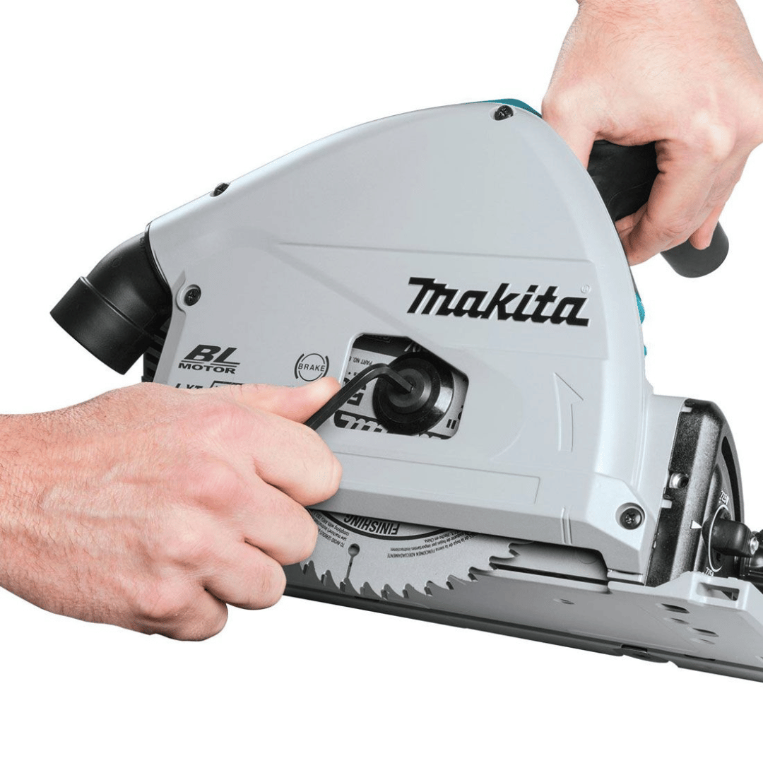 Makita DSP600ZJ Twin 18v LXT 165mm Cordless Plunge Saw Body Only - Image 6