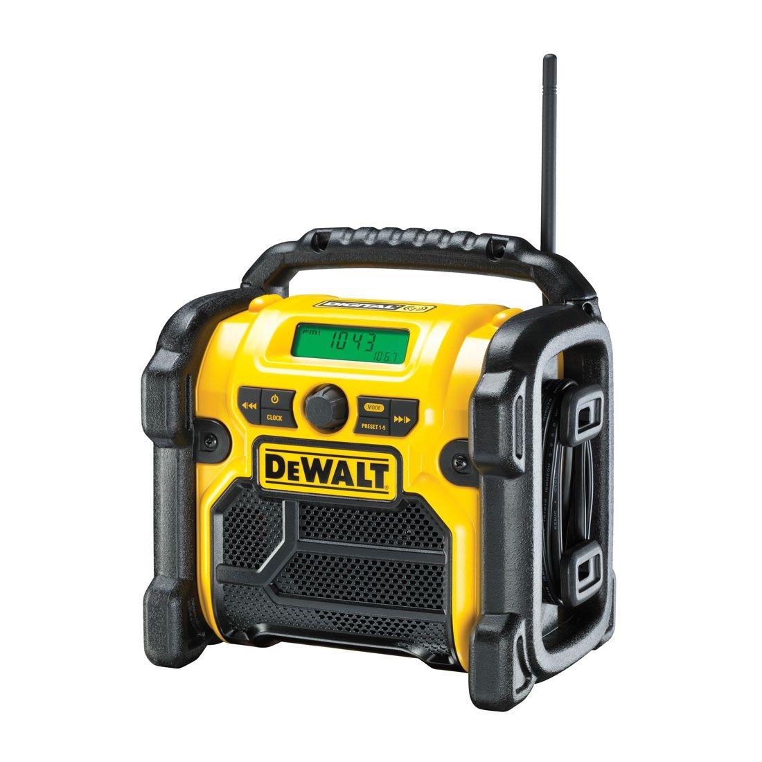 DeWalt DCR020 10.8 / 14.4 / 18v XR Li-Ion DAB+ Compact Radio Body Only - Image 1