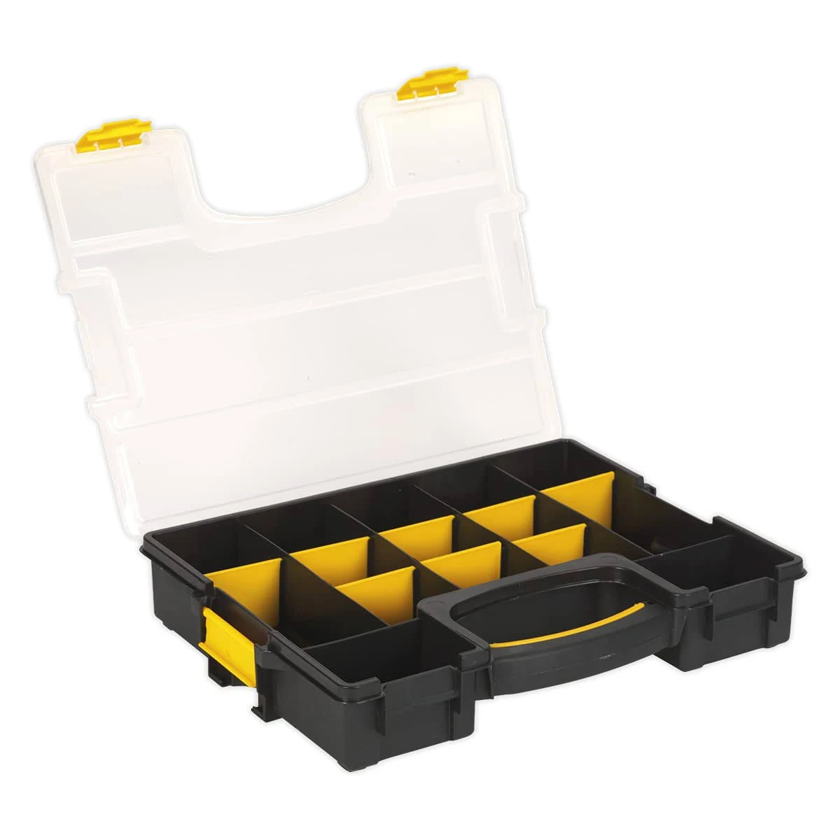 Sealey Stackable Parts Storage Case with Removable Compartments - Image 1