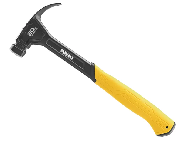 DHT051009 Dewalt Curve Claw Smooth Face Hammer 20oz - Image 1
