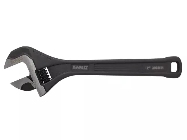 Dewalt All Steel Adjustable Wrench 12" / 300mm - Image 1