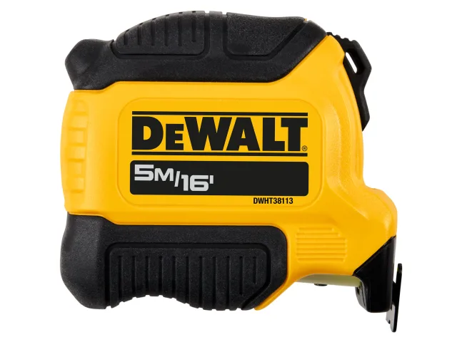 Dewalt Compact Tape Measure 5m / 16ft - Image 1