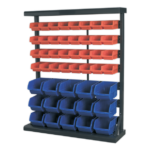 Sealey TPS47 Mobile Bin Storage System with 47 Bins - Image 2
