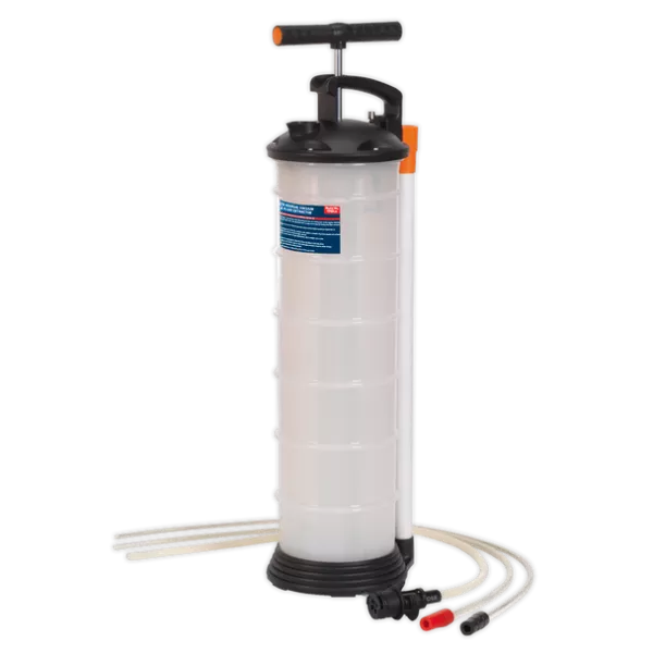 Sealey TP69 Manual Vacuum Oil & Fluid Extractor Pump 6.5L