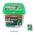 Timco C2 Strong-Fix Premium Countersunk Screws in Tub