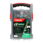 Timco C2 Strong-Fix Premium Countersunk Screws Mixed Pack 600