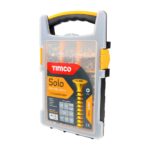 Timco Solo PZ Countersunk Woodscrews Mixed Pack 1200