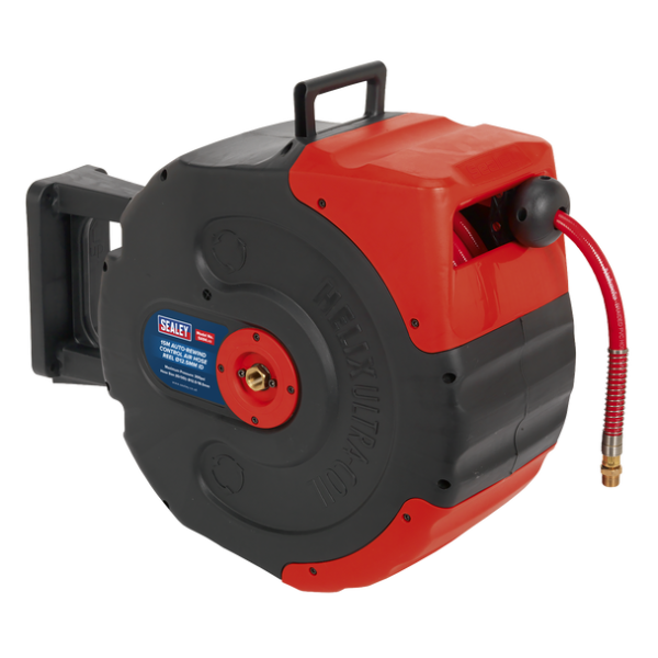 Sealey 15m Auto-Rewind Control Air Hose Reel 12.5mm ID