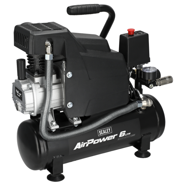 Sealey 6L Direct Drive Air Compressor 2hp - Image 1