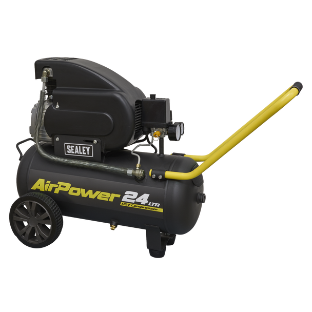 Sealey 24L Direct Drive Air Compressor 2hp 110V - Image 1