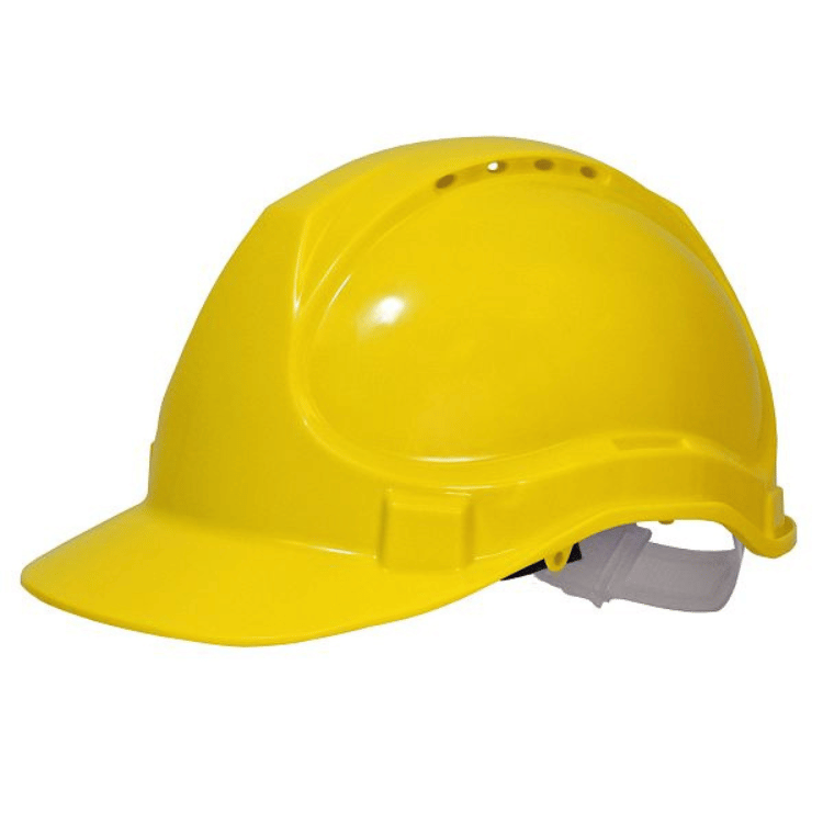 SCAPPESHY Scan Safety Hard Hat Helmet - Yellow - Image 1