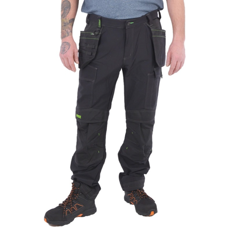 Apache Calgary Stretch Black Holster Trouser W30 Reg - Image 1
