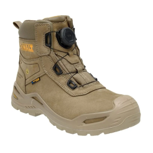 Dewalt Size 12 Lander BOA Waterproof Safety Boots Stone