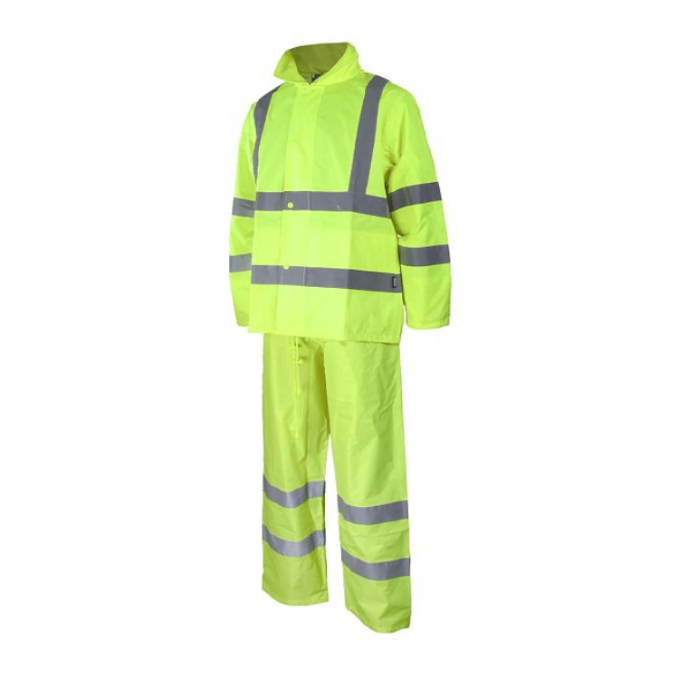 SCAHVRS Scan Hi-Vis Rain Suit Yellow - XL - Image 1