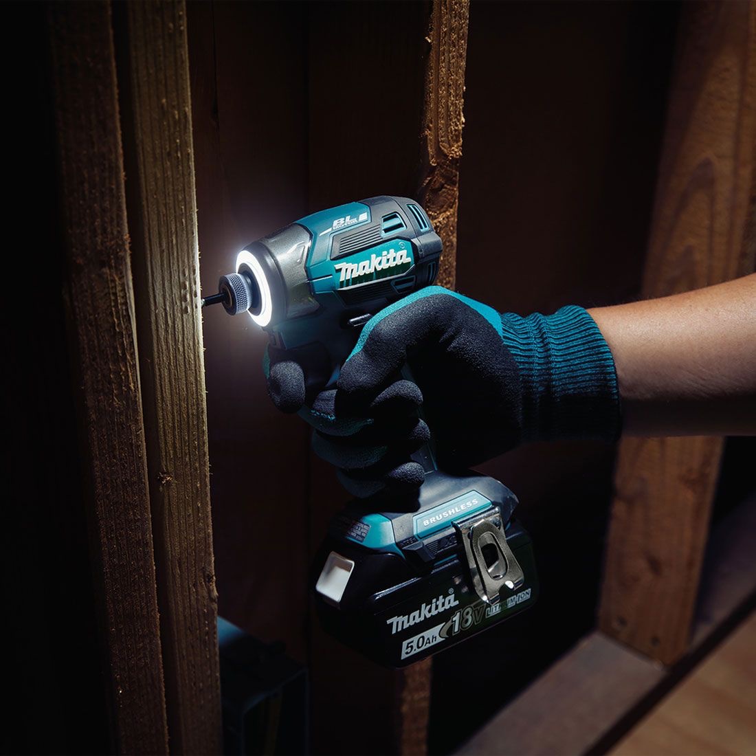 Makita DTD173Z 18v LXT Cordless Brushless Impact Driver Body Only - Image 2