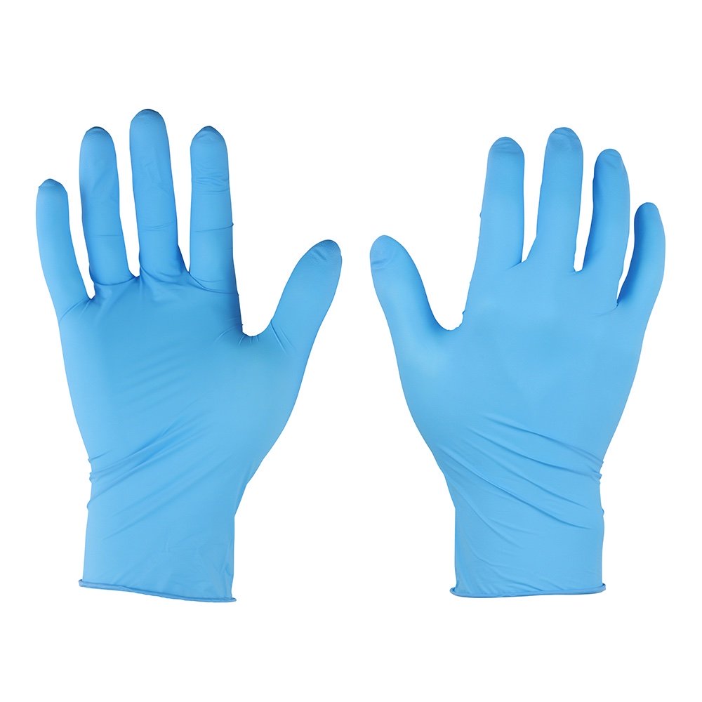 TIMCO Nitrile Work Gloves Blue Box 100 - X Large - Image 1