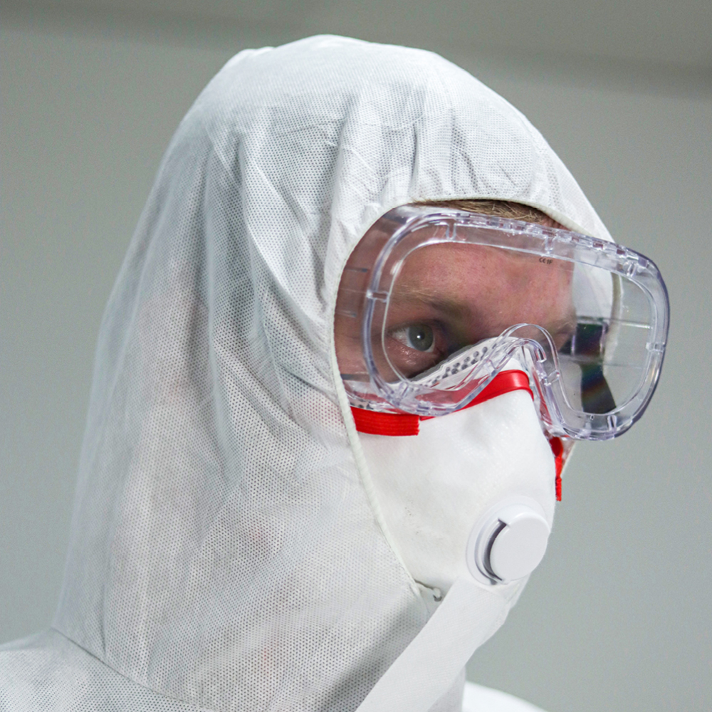 ppe5Ctype-56-coverall_lifestyle.jpg TIMCO Type 5/6 Coverall High Risk Protection - Medium - Image 1